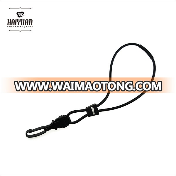 Black PVC Round Cord with Plastic Egg Hook