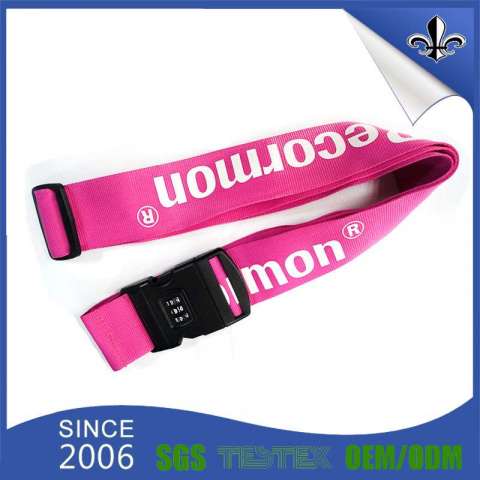 Factory Wholesale Polyester Material Luggage Strap/Belt