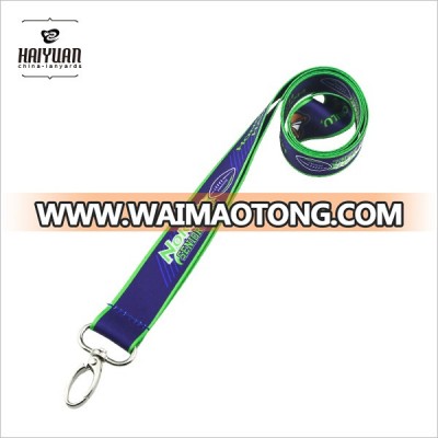 Customized Full Color Lanyard Heat Transfer Lanyard with Oval Hook